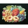 Cromo troquelado gigante y gran grosor alemán de 16 cm. EF BK 5061 · Frutas ·