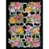 Lámina de cromos troquelados alemanes EF 7172 · Flores ·