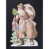 Cromo troquelado gigante y gran grosor alemán de 16 cm. EF BK 5164 · Papá Noel ·