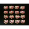 Cromos troquelados sueltos en papel grueso. EF TD ST 7134 · Cestas con Flores ·