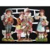 Lámina de cromos troquelados alemanes EF 7188 · Niños Victorianos ·