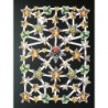 Lámina de cromos troquelados holandeses con brillo y relieve TBZ n. 10 - Adornos Navidad -