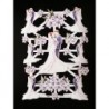 Lámina de cromos troquelados holandeses con brillo y relieve TBZ n. 19 - Boda -