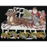 Lámina de cromos troquelados alemanes EF 7194 · Papa Noel ·