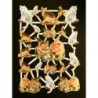 Lámina de cromos troquelados holandeses con brillo y relieve TBZ n. 42 - Gatitos -