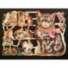 Lámina de cromos troquelados alemanes EF 7214 · Preciosos Gatos ·