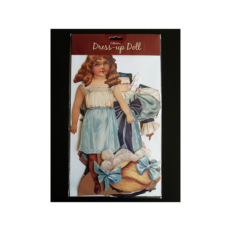 Muñeca Recortable Gigante Paper Doll 32 cm. alto en carton - Alice -