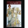 Muñeca Recortable Gigante Paper Doll 32 cm. alto en carton - Dama de Honor -