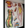 Serie de 4 cuadernillos diferentes con muñecas recortables actuales. Paper dolls.