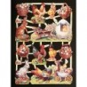 Lámina de cromos troquelados alemanes EF 7222 · Escenas de Pascua ·