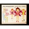 Original juego con 3 muñecas hadas de 20 cm y accesorios para crear sus vestidos en tela.