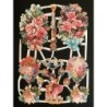 Lámina de cromos troquelados alemanes EF 7227 · Flores ·