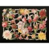 Lámina de cromos troquelados alemanes EF 7234 · Rosas ·