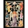 Lámina de cromos troquelados alemanes EF 7237 · Angeles ·