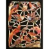 Lámina de cromos troquelados alemanes EF 7246 · Aves ·