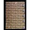 Lámina de cromos troquelados alemanes Miniaturas 7258 · Papá Noel ·