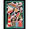 Lámina de cromos troquelados ingleses MLP Serie C 5026 · Serendipity ·