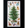 Lámina de cromos adhesivos troquelados · Arbol de Navidad ·