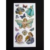 Lámina de cromos adhesivos troquelados · Niños y Naturaleza ·