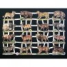 Lámina de cromos troquelados alemanes EF 7277 · Animales II ·