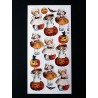 Lámina de cromos adhesivos troquelados · Halloween 3 ·