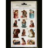 Lámina de cromos adhesivos troquelados · Gatitos ·