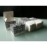 20 preciosas cajas de cartón con estampado damasquinado. 7 x 4,5 x 5 cm. Ideales regalos y detalles !