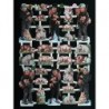 Lámina de cromos troquelados alemanes EF 7326 · Niños y Cerditos ·