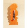 Exclusivo BROCHE con CROMO troquelado ORIGINAL. Serie MUJERES del MUNDO. ÁFRICA.