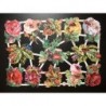 Lámina de cromos troquelados alemanes EF 7338 · Flores e Insectos ·