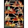 Lámina de cromos troquelados alemanes EF 7340 · Gatitos Jugando ·