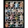 Lámina de cromos troquelados alemanes EF 7342 · Perros Carlinos ·