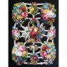 Lámina de cromos troquelados alemanes EF 7345 · Flores ·