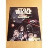 ALBUM NUEVO Y CROMOS COMPLETOS SIN PEGAR + STICK STACKS STAR WARS. PANINI. 1997.
