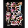 Lámina de cromos troquelados alemanes EF 7350 · Botas y Rosas ·