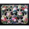 Lámina de cromos troquelados alemanes EF 7351 · Flores ·