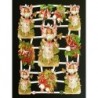 Lámina de cromos troquelados alemanes EF 7365 · Hadas de las Flores ·