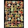 Lámina de cromos troquelados alemanes EF 7368 · Niños Victorianos ·