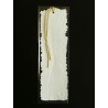 Set 4 unidades de marca-páginas troquelados con brillo y relieve. Estilo vintage.