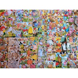 25 Láminas de Cromos Troquelados Alemanes · CUENTOS ·