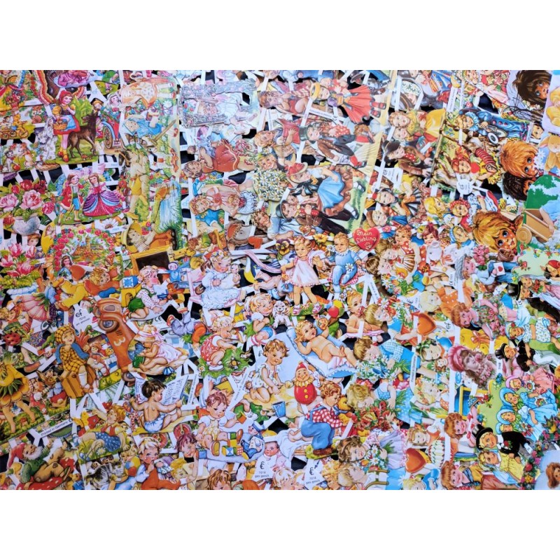 25 Láminas de Cromos Troquelados Alemanes EF · INFANTIL ·