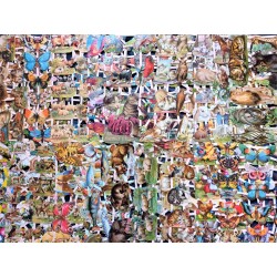 25 Láminas de Cromos Troquelados Alemanes EF · ANIMALES ·
