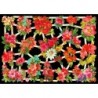 Lámina de cromos troquelados alemanes EF 7381 · Flores ·