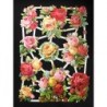 Lámina de cromos troquelados alemanes EF 7393 · Flores ·
