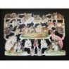 Lámina de cromos troquelados alemanes EF 7415 · Gatitos ·
