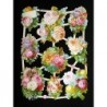 Lámina de cromos troquelados alemanes EF 7434 · Flores ·