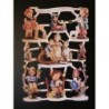 Lámina de cromos troquelados alemanes EF 7504 · Niños ·