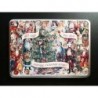 Preciosa Caja de Metal con Cromos Troquelados n. 5 · NAVIDAD ·