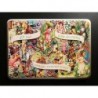 Preciosa Caja de Metal con Cromos Troquelados n. 2 · PASCUA ·