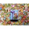 Nº 3. 150 Cromos Troquelados nuevos y diferentes en preciosa caja de cartón · INFANTIL ·